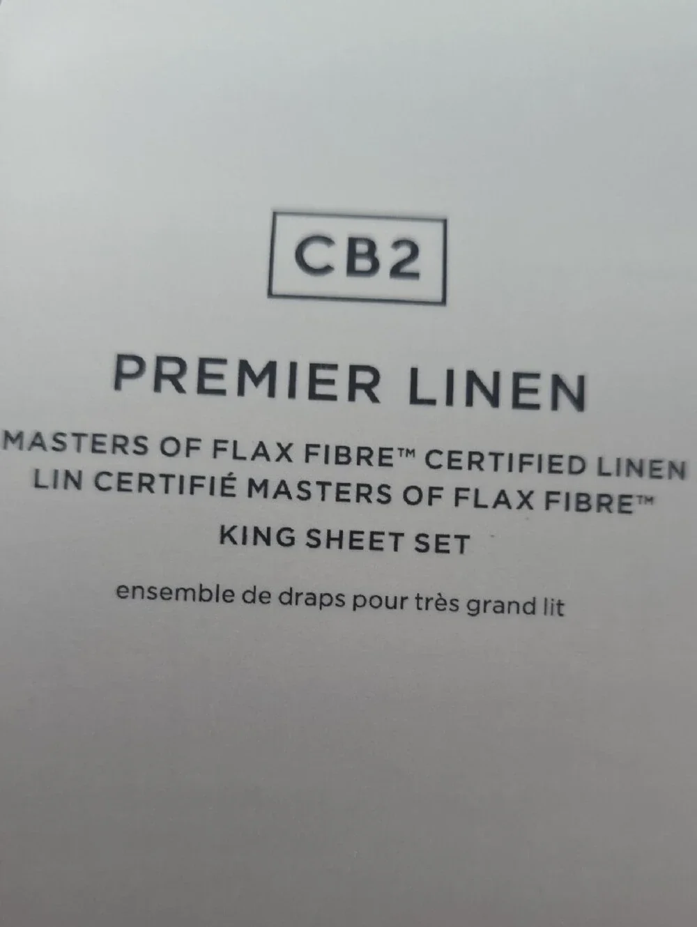 NEW!! Premier Sage Green EUROPEAN FLAX™-Certified Heathered Linen King Sheet Set